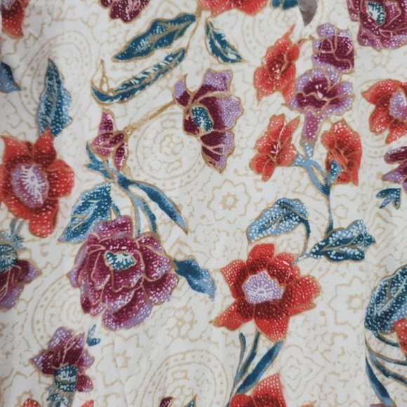 Hollister Vintage style Boho Keyhole Cross Over Surplice Romper - Picture 11 of 16